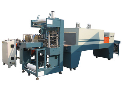 全自動瓶裝水包裝解決方案 一體化PE膜收縮包裝機